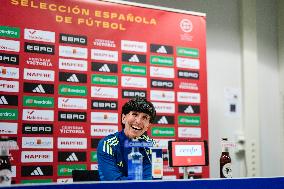 PRESS CONFERENCE SPAIN WOMEN'S NATIONAL TEAM