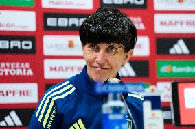 PRESS CONFERENCE SPAIN WOMEN'S NATIONAL TEAM