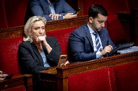 Examination of Draft Finance Bill at the National Assembly - Paris AJ