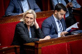 Examination of Draft Finance Bill at the National Assembly - Paris AJ