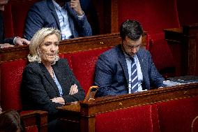 Examination of Draft Finance Bill at the National Assembly - Paris AJ