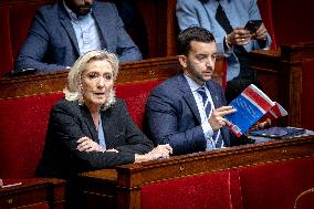 Examination of Draft Finance Bill at the National Assembly - Paris AJ