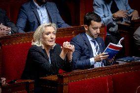 Examination of Draft Finance Bill at the National Assembly - Paris AJ