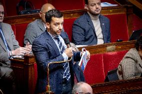 Examination of Draft Finance Bill at the National Assembly - Paris AJ