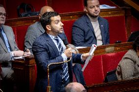 Examination of Draft Finance Bill at the National Assembly - Paris AJ