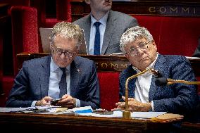 Examination of Draft Finance Bill at the National Assembly - Paris AJ