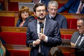 Examination of Draft Finance Bill at the National Assembly - Paris AJ