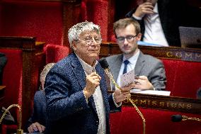 Examination of Draft Finance Bill at the National Assembly - Paris AJ