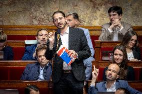 Examination of Draft Finance Bill at the National Assembly - Paris AJ