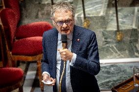 Examination of Draft Finance Bill at the National Assembly - Paris AJ