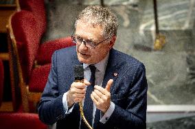 Examination of Draft Finance Bill at the National Assembly - Paris AJ