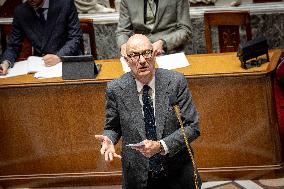 Examination of Draft Finance Bill at the National Assembly - Paris AJ