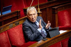 Examination of Draft Finance Bill at the National Assembly - Paris AJ