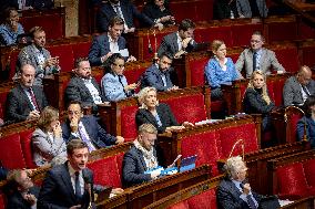 Examination of Draft Finance Bill at the National Assembly - Paris AJ