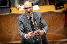 Examination of Draft Finance Bill at the National Assembly - Paris AJ