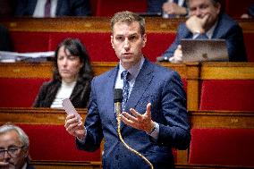 Examination of Draft Finance Bill at the National Assembly - Paris AJ