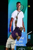 Giovanni Mpetshi Perricard vs Grigor Dimitrov at Rolex Paris Masters 2025 in Paris FA