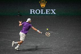 Giovanni Mpetshi Perricard vs Grigor Dimitrov at Rolex Paris Masters 2025 in Paris FA