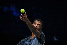 Giovanni Mpetshi Perricard vs Grigor Dimitrov at Rolex Paris Masters 2025 in Paris FA