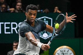 Giovanni Mpetshi Perricard vs Grigor Dimitrov at Rolex Paris Masters 2025 in Paris FA