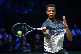 Giovanni Mpetshi Perricard vs Grigor Dimitrov at Rolex Paris Masters 2025 in Paris FA