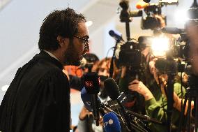 Brigitte Macron Harassment Trial - Paris - Day 1