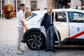 King Felipe VI At Royal Academy Admission - Madrid