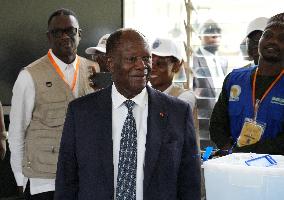 Alassane Ouattara Wins Presidential Election - Abidjan
