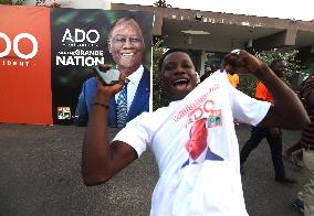 Alassane Ouattara Wins Presidential Election - Abidjan
