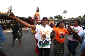 Alassane Ouattara Wins Presidential Election - Abidjan