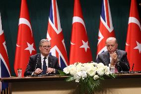 Recep Tayyip Erdogan Meets Keir Starmer - Ankara