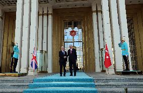 Recep Tayyip Erdogan Meets Keir Starmer - Ankara