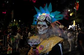 Mega Procession of the Catrinas for Day of the Dead - Mexico City