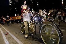 Mega Procession of the Catrinas for Day of the Dead - Mexico City