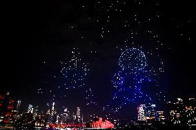 Drone Light Show Celebrates World Cities Day - Chongqing