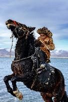 Kazakh Eagle Hunters Preserve Ancient Tradition - Mongolia