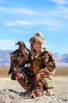 Kazakh Eagle Hunters Preserve Ancient Tradition - Mongolia