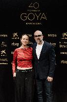 40th Goya Awards Presentation - Madrid