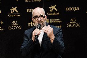 40th Goya Awards Presentation - Madrid