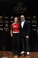 40th Goya Awards Presentation - Madrid