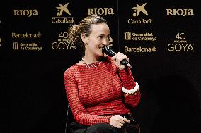 40th Goya Awards Presentation - Madrid