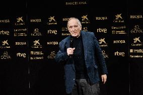 40th Goya Awards Presentation - Madrid