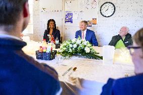 King Willem-Alexander Visits Interchurch Diaconal Consultation - Lelystad