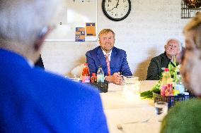 King Willem-Alexander Visits Interchurch Diaconal Consultation - Lelystad
