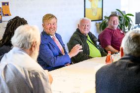 King Willem-Alexander Visits Interchurch Diaconal Consultation - Lelystad