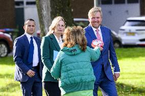 King Willem-Alexander Visits Interchurch Diaconal Consultation - Lelystad