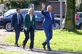 King Willem-Alexander Visits Interchurch Diaconal Consultation - Lelystad