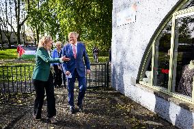 King Willem-Alexander Visits Interchurch Diaconal Consultation - Lelystad