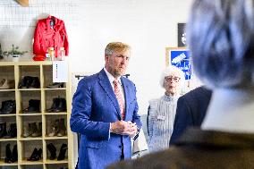 King Willem-Alexander Visits Interchurch Diaconal Consultation - Lelystad