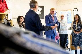 King Willem-Alexander Visits Interchurch Diaconal Consultation - Lelystad